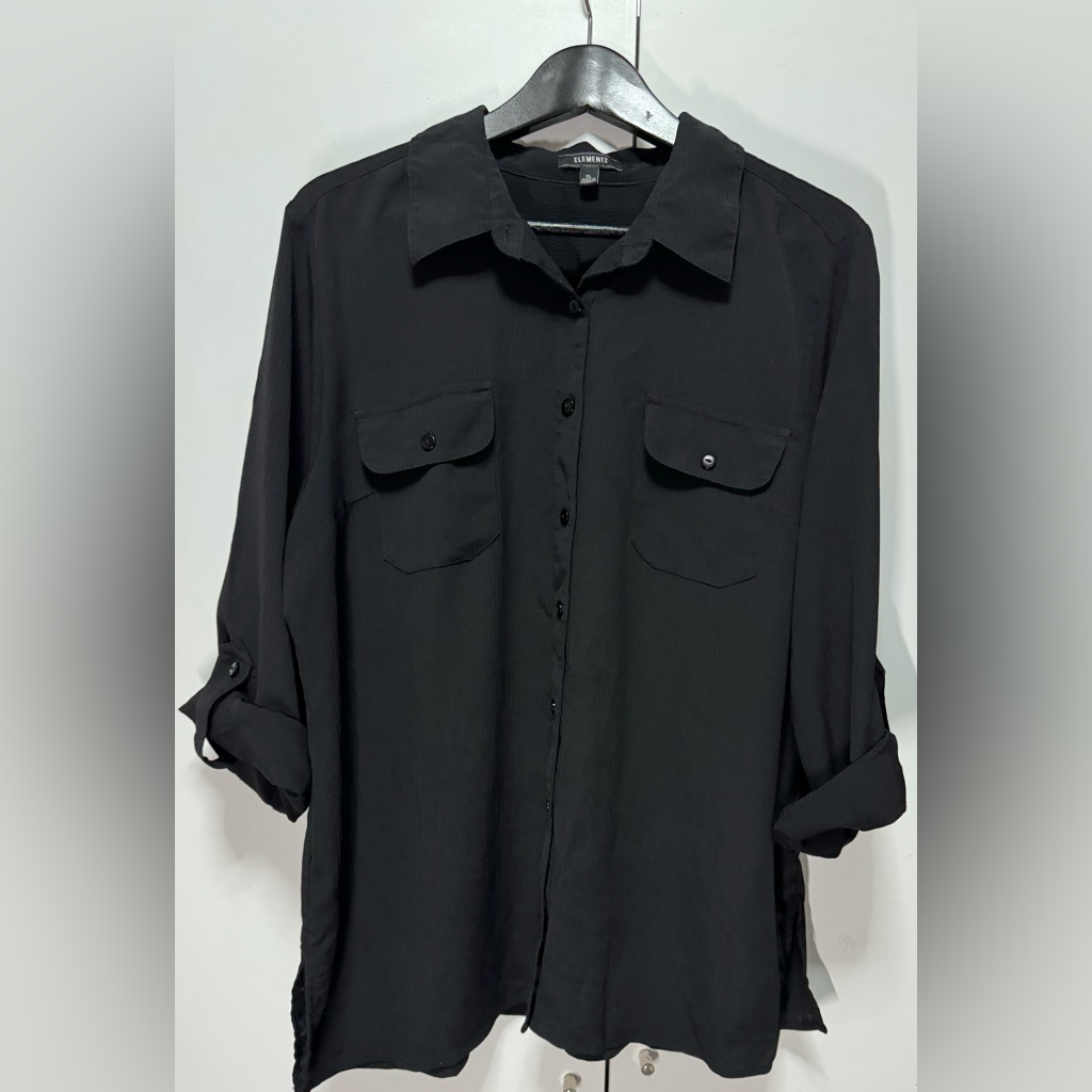 Elementz Button Down Blouse